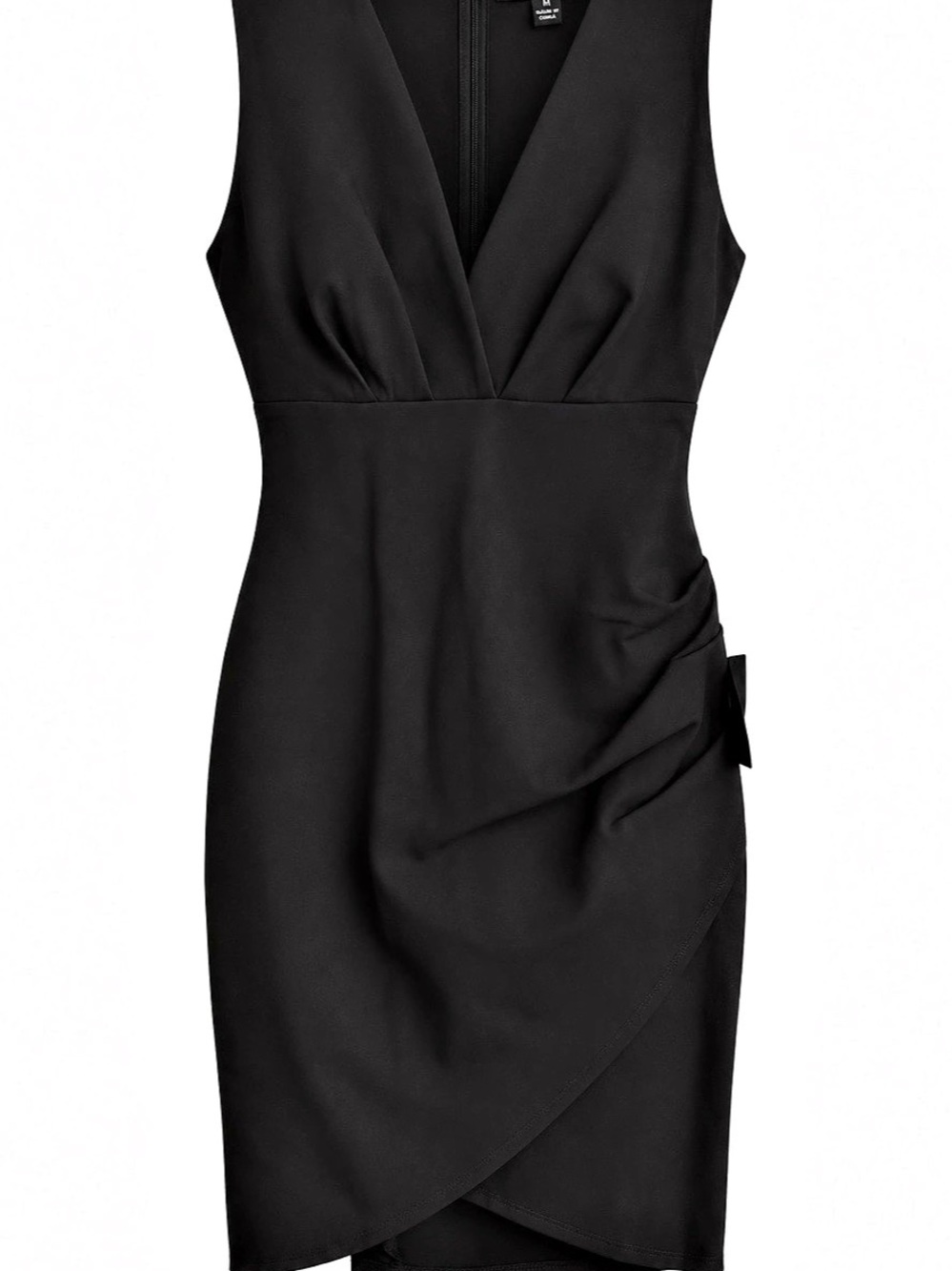 lulus Women's Bodycon Dress Black Size Medium